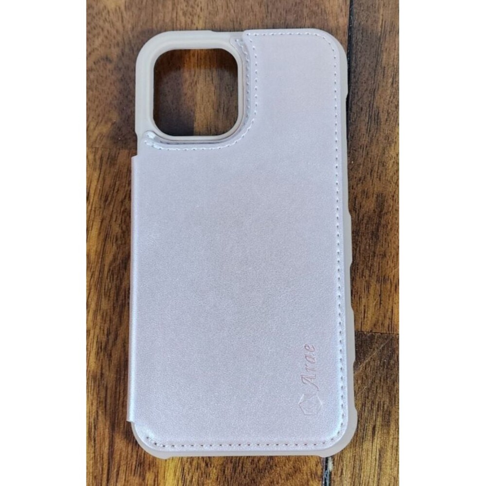 Arae Pink iPhone 11 iPhone Case with Magnetic Wallet